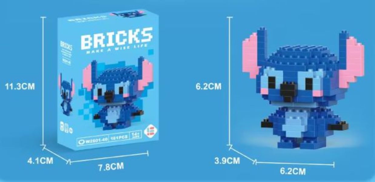 Toy - Bricks - Stitch - hotRAGS.com