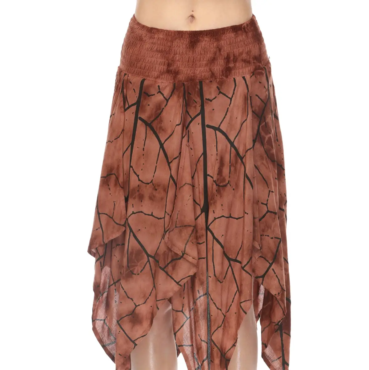 SKIRT - FAIRY TYEDYE LEAF - Bronze