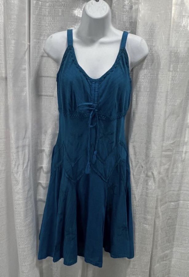 Dress - Mini Lace Up Fairy Bottom - Blue - hotRAGS.com
