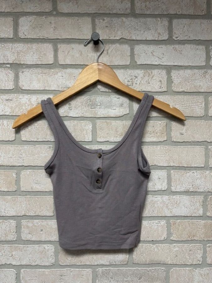 Jr Tank Top - 3 Buttons - hotRAGS.com