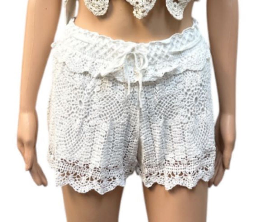 SHORTS - COTTON LACE CROCHET - hotRAGS.com