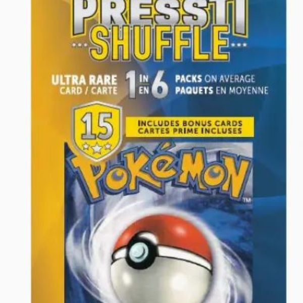 Cards Pokemon Presstibundle 15 Cards Pokemon Presstibundle 15