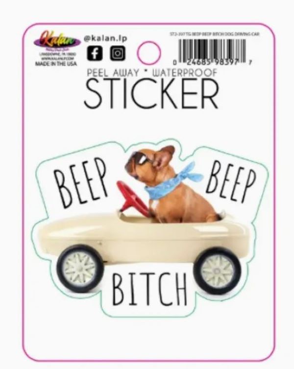 Sticker - Beep Beep Bitch