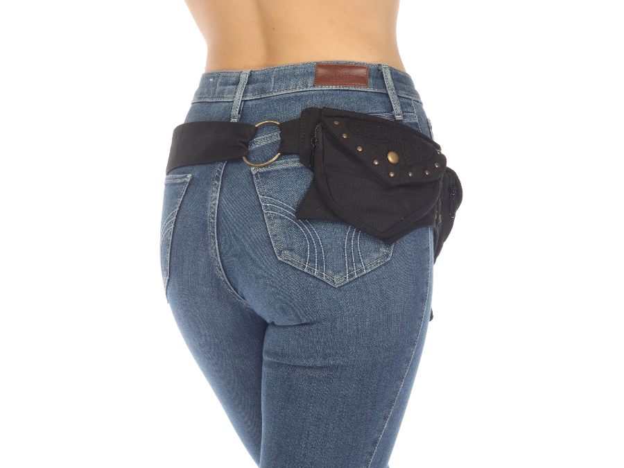 Hip Pack Utility Belt - Wanderer - Black - hotRAGS.com