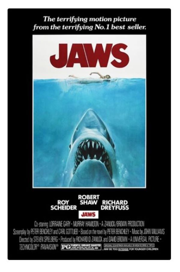Poster - Jaws 11 X 17 - hotRAGS.com