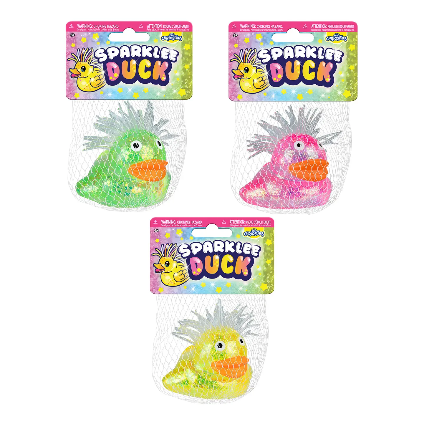 TOY - SQUISHY DUCK SPARKLEE