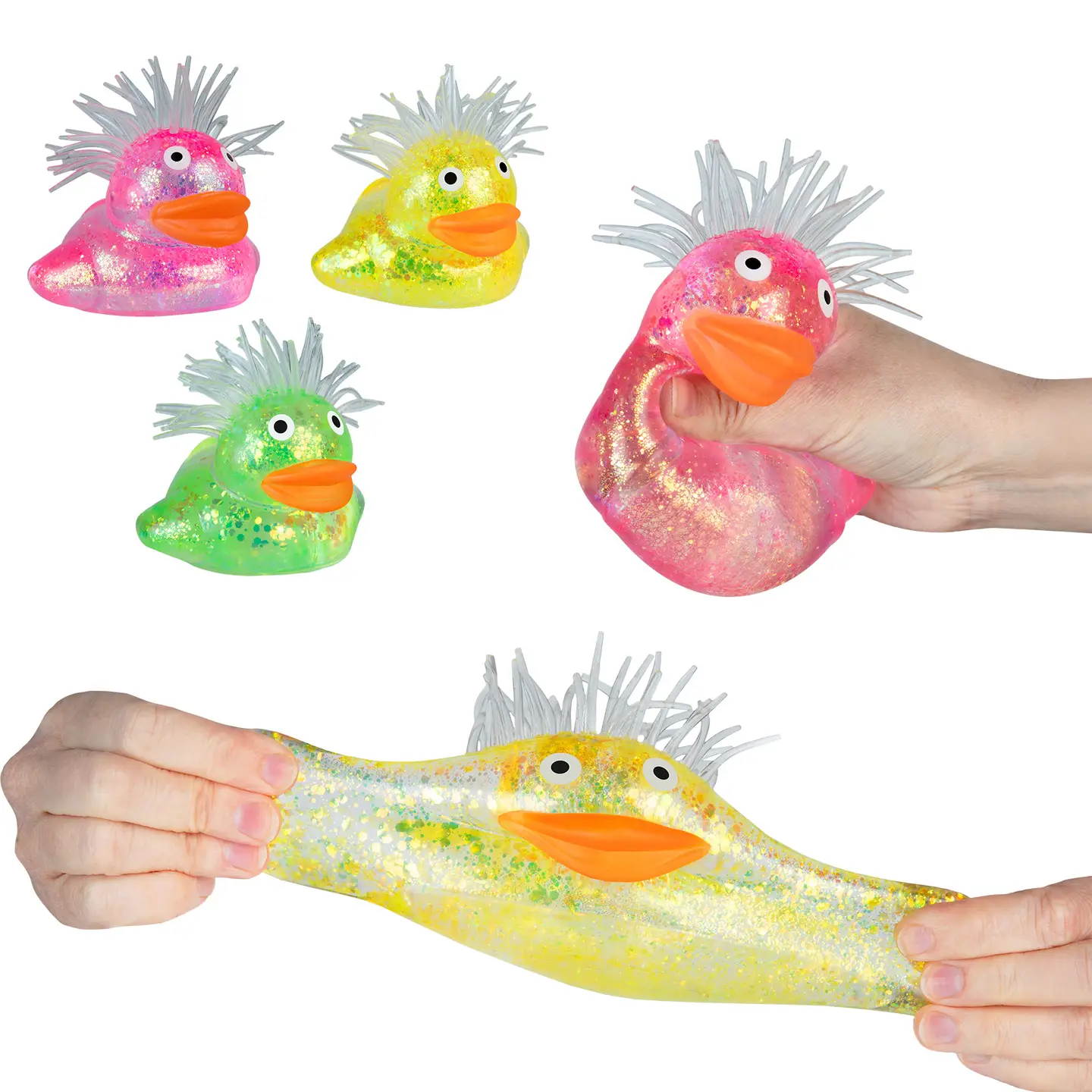 TOY - SQUISHY DUCK SPARKLEE