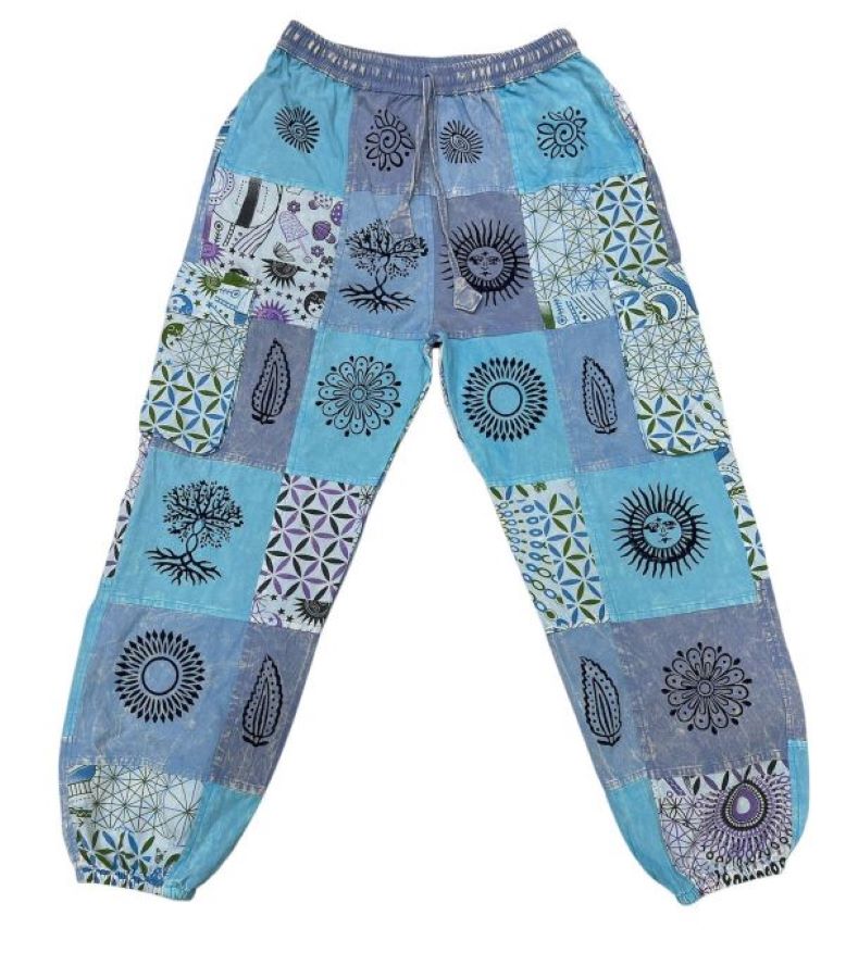 Pants - Patchwork Blues