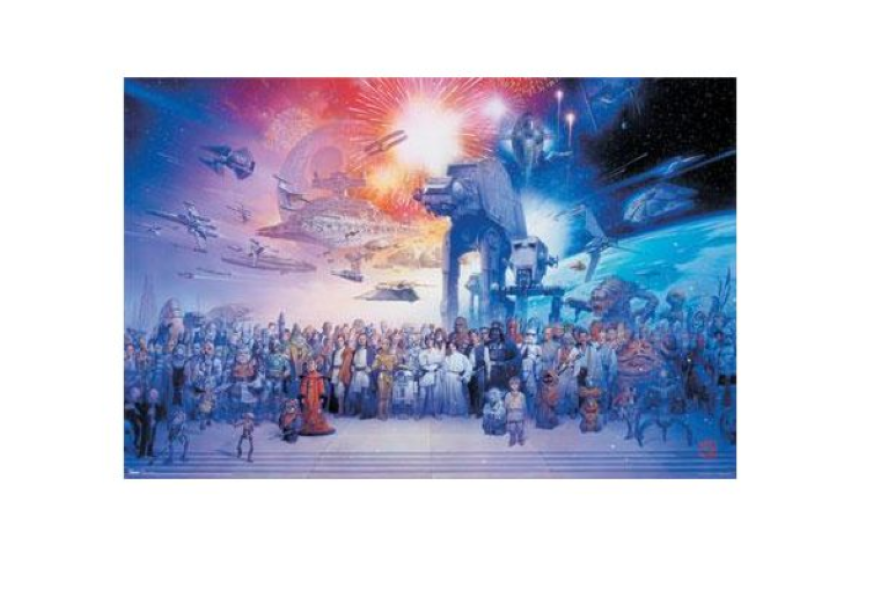 Poster - Star Wars Galaxy - hotRAGS.com