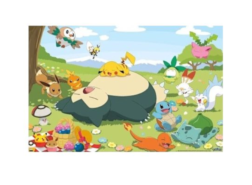 Poster-  Pokémon Picnic - hotRAGS.com