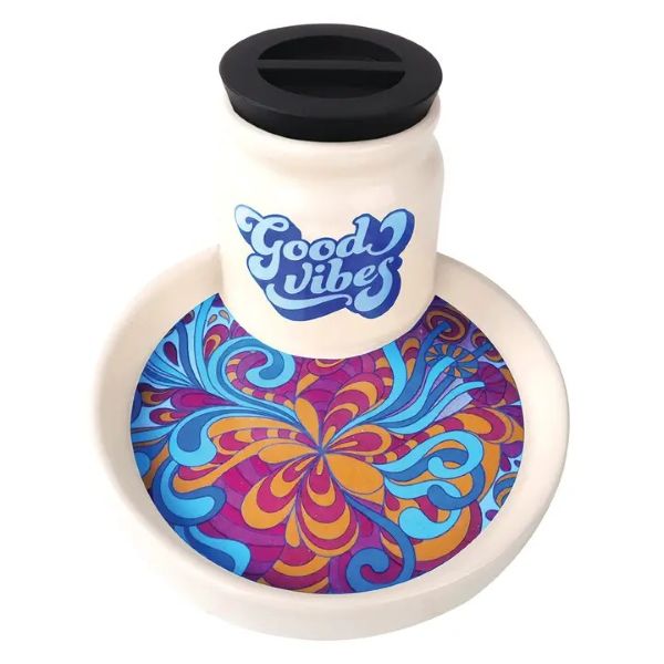 Ash Tray - Stash Tray Good Vibes - hotRAGS.com