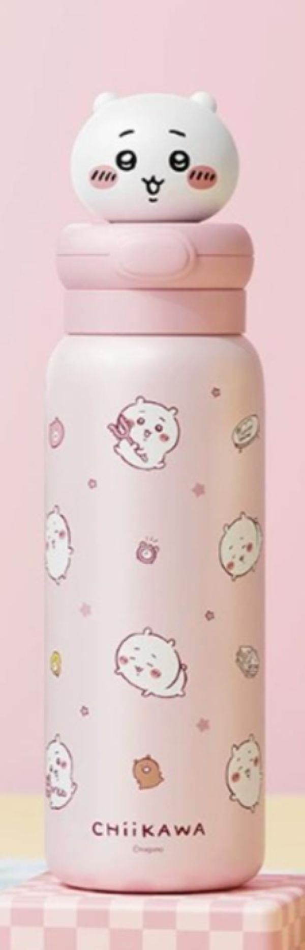 WATER BOTTLE - CHIIKAWA -  PINK