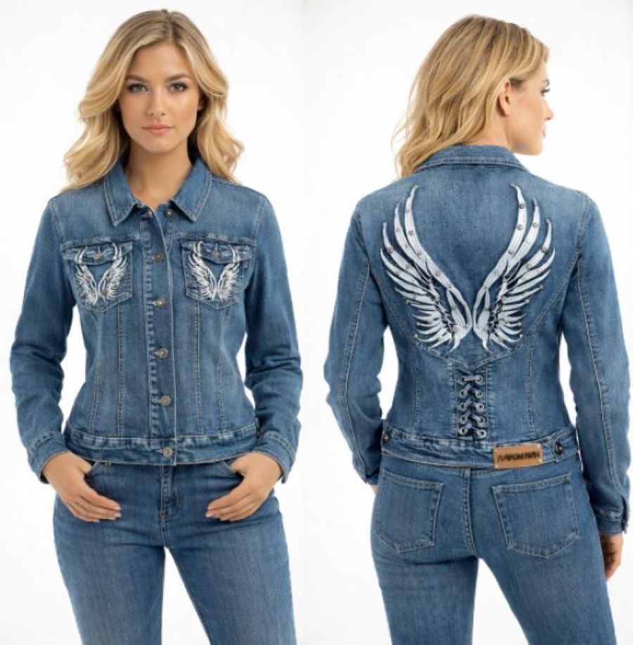 JACKET - DENIM WINGS