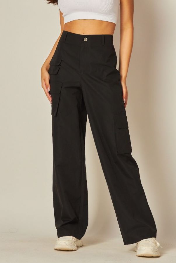 Pant - Cargo Cotton 3 Pocket - Black - hotRAGS.com