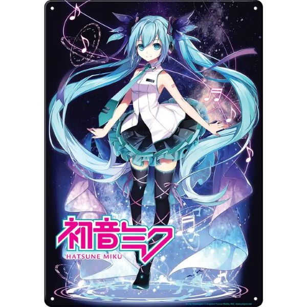 WALL SIGN - HATSUNE MIKU - 11X8.5 - hotRAGS.com