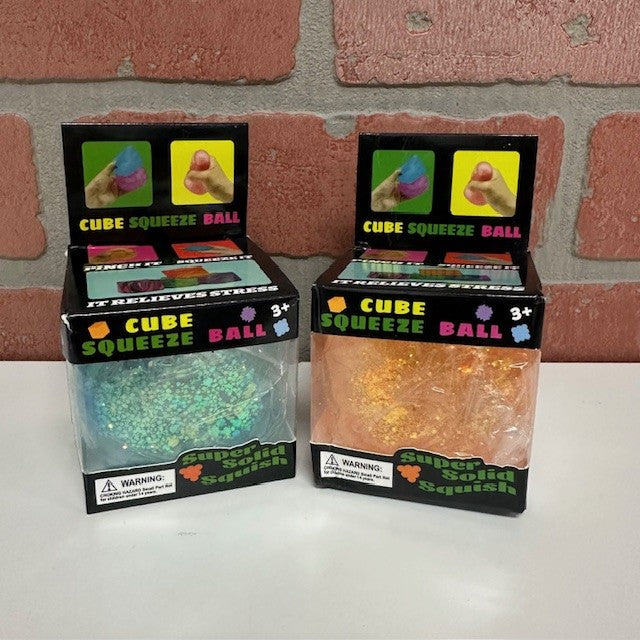 Toy - Squishey Glitter Square - hotRAGS.com