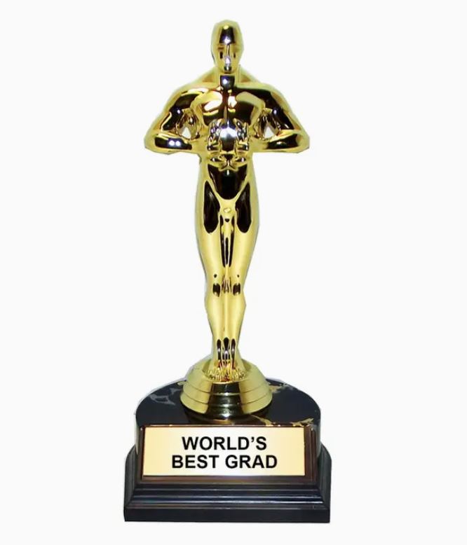 Trophy - World's Best Grad - hotRAGS.com
