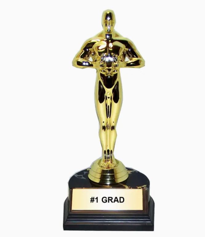 Trophy - #1 Grad - hotRAGS.com