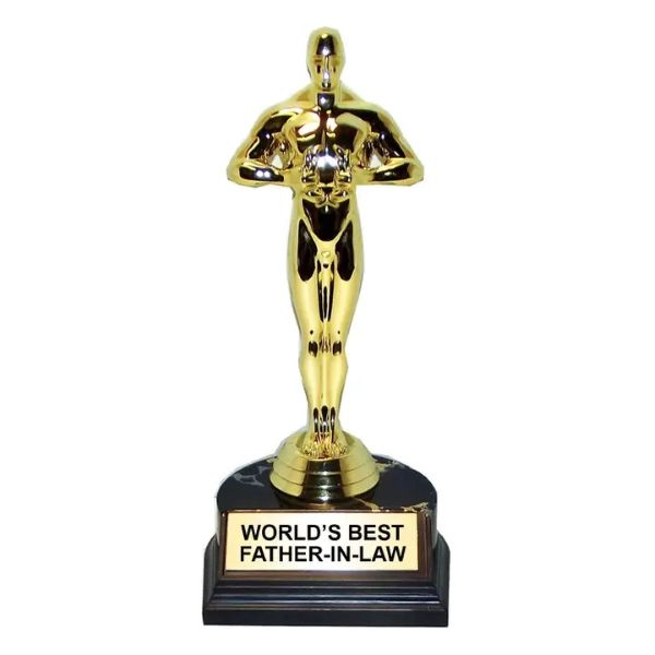 Trophy - World's Best Father-N-Law - hotRAGS.com