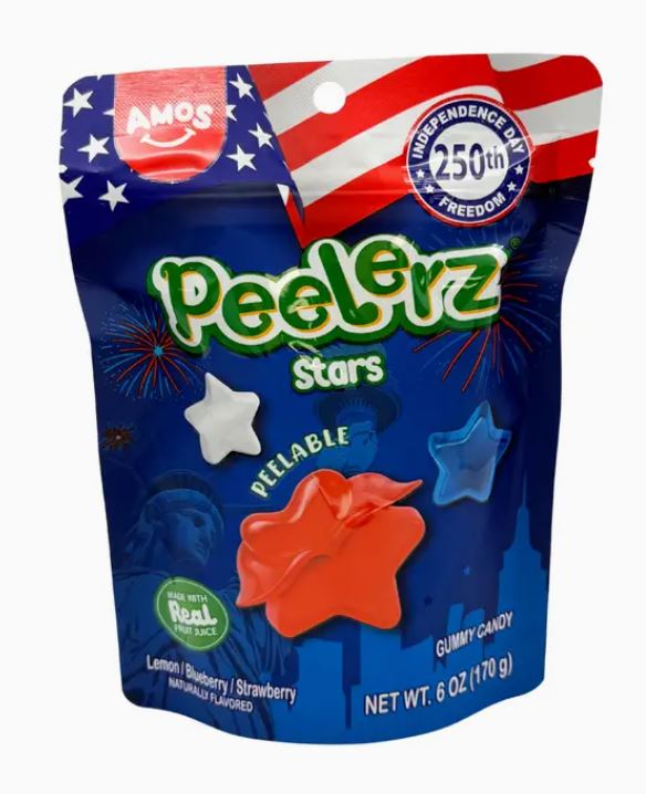Candy - Red White Blue Peelerz - 6oz - hotRAGS.com