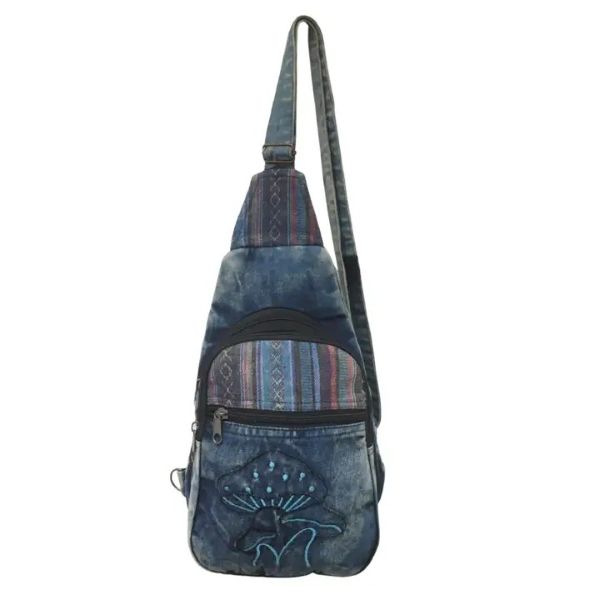 BACKPACK - SLING MUSHROOM - DENIM