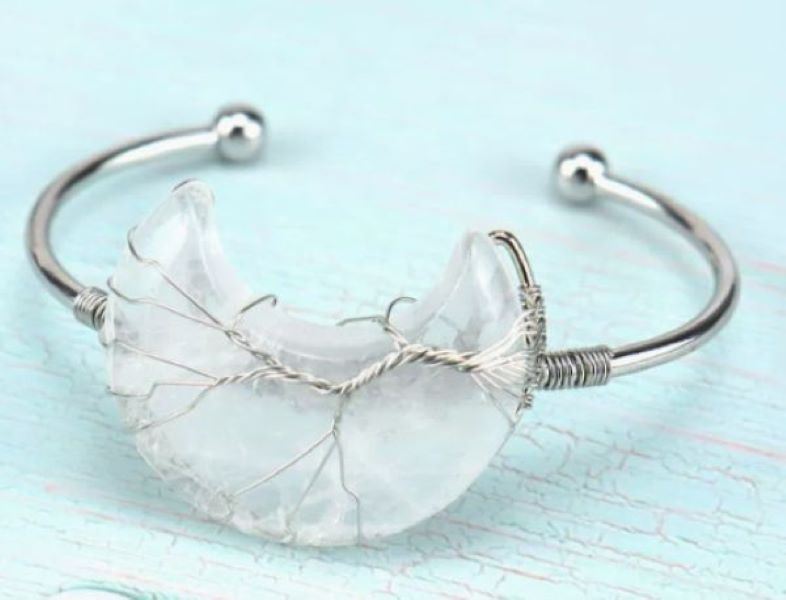 BRACELET - MOON WRAPPED WHITE