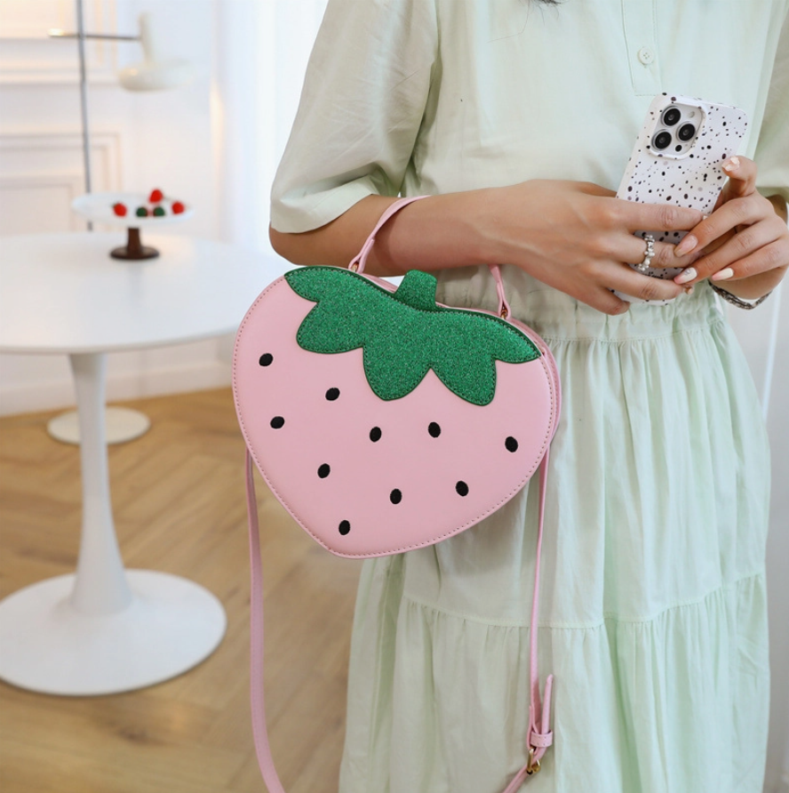 BAG - STRAWBERRY - PINK