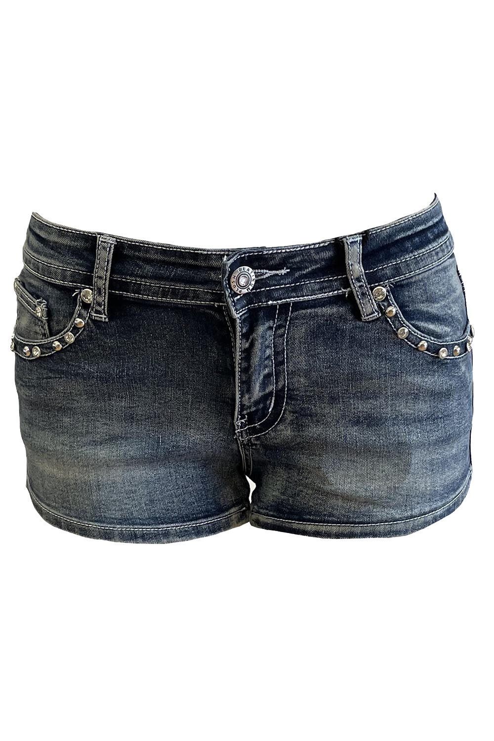 JR SHORTS - DENIM ANGEL WINGS - hotRAGS.com