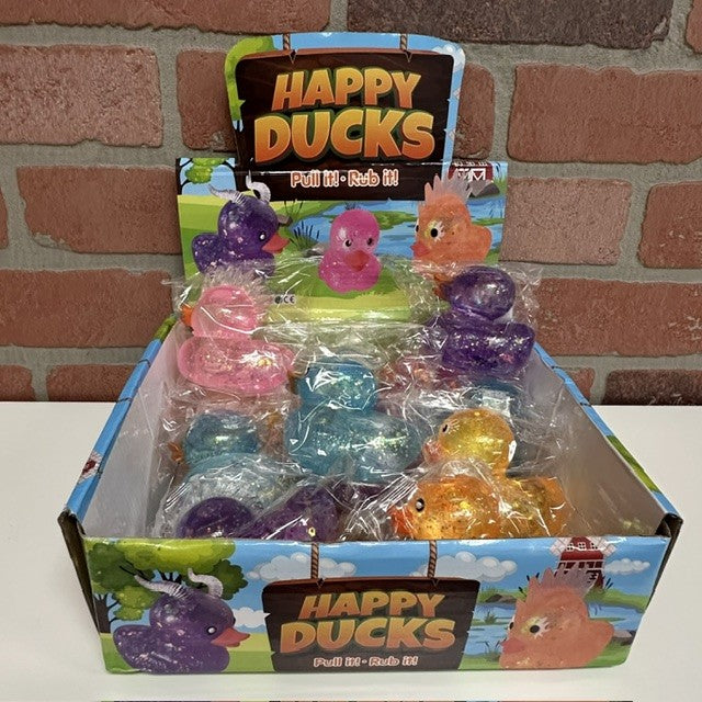TOY - SQUISHY GLITTER DUCK - hotRAGS.com