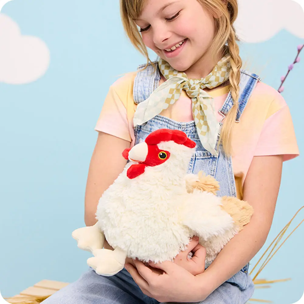 Warmies - PLUSH CHICKEN WARMIE - hotRAGS.com