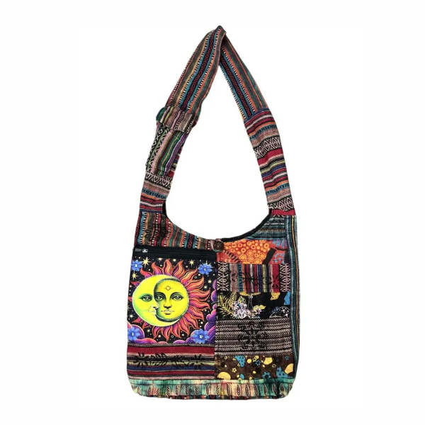 BAG - HOBO SUN MOON PATCH