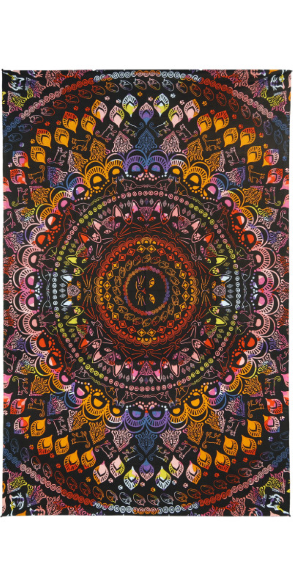 TAPESTRY - COLORFUL CATS - 90X60