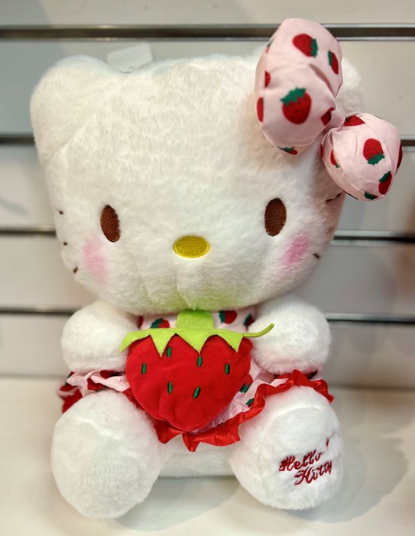 PLUSH - HELLO KITTY STRAWBERRY