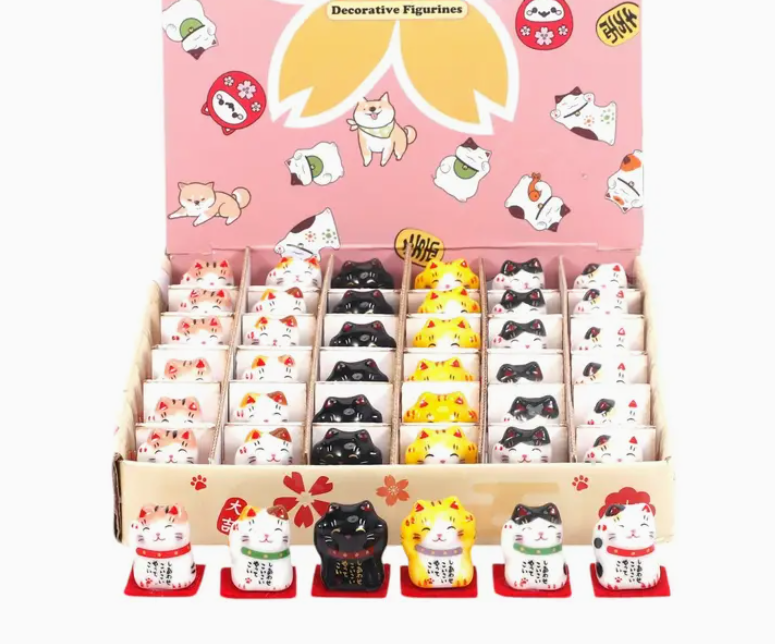 FIGURE - LUCKY CAT 1"