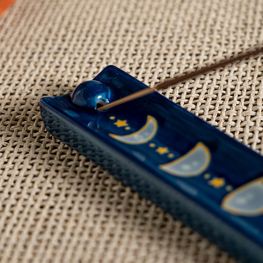 INCENSE BURNER - MOON PHASE