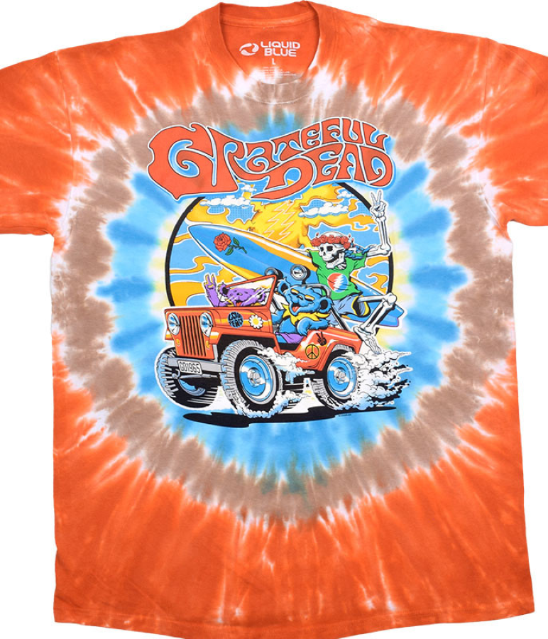 TSHIRT - GRATEFUL DEAD JEEP GANG