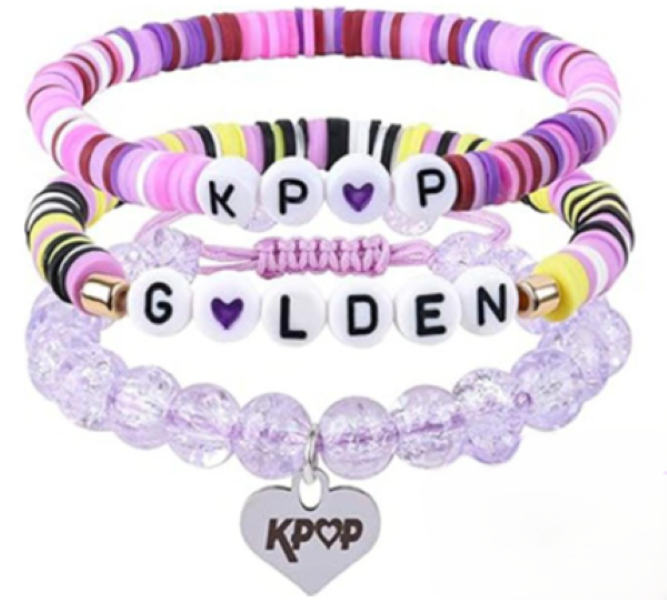 BRACELET - KPOP LITE Purple - 3 PCS