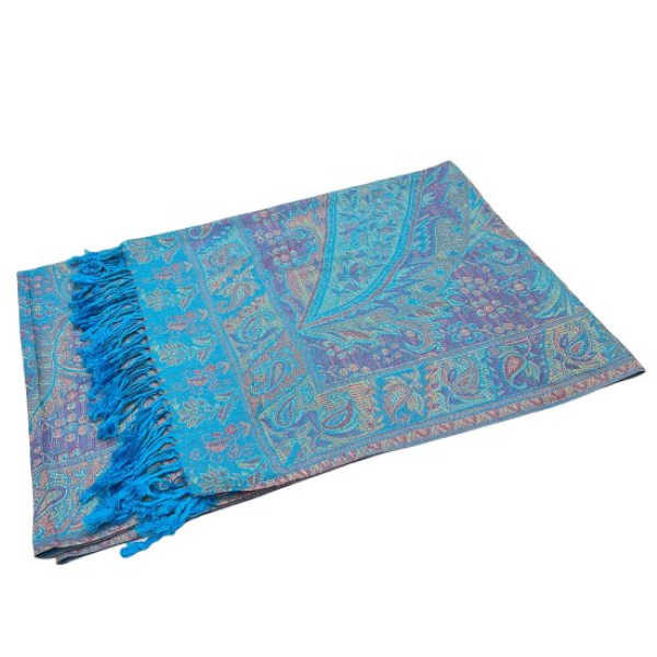 PASHMINA - PAISLEY MULTI PRINT - Pastels