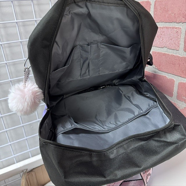 BACKPACK - KPOP PURPLE BLACK