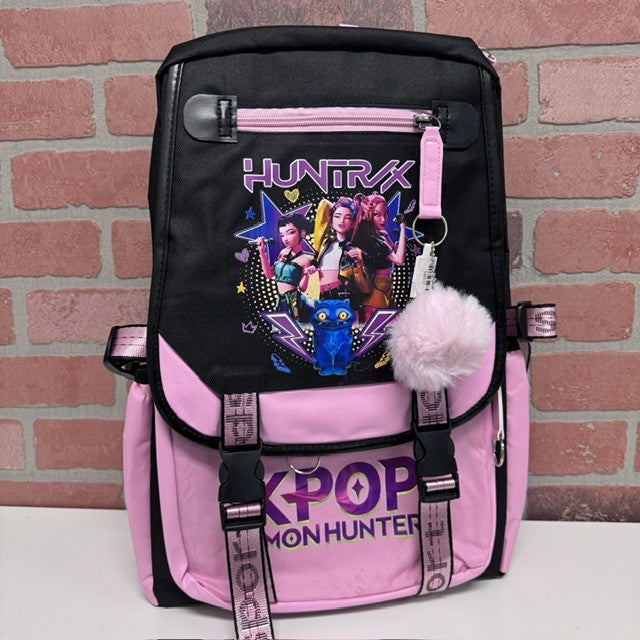 BACKPACK - KPOP PINK BLACK