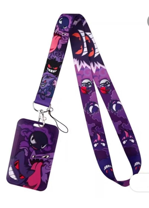 LANYARD - GENGAR WITH ID HOLDER