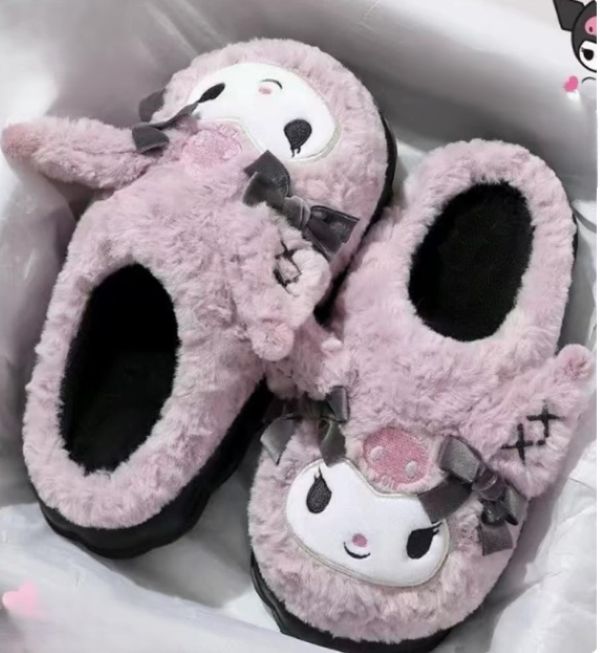 SLIPPERS - KUROMI LAVENDAR ADULT