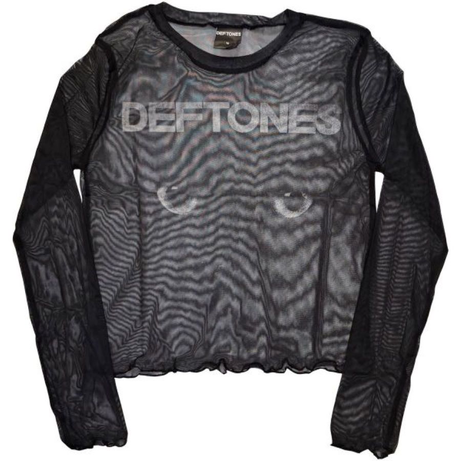 JR Mesh Top - DEFTONES LONG SLEEVE MESH