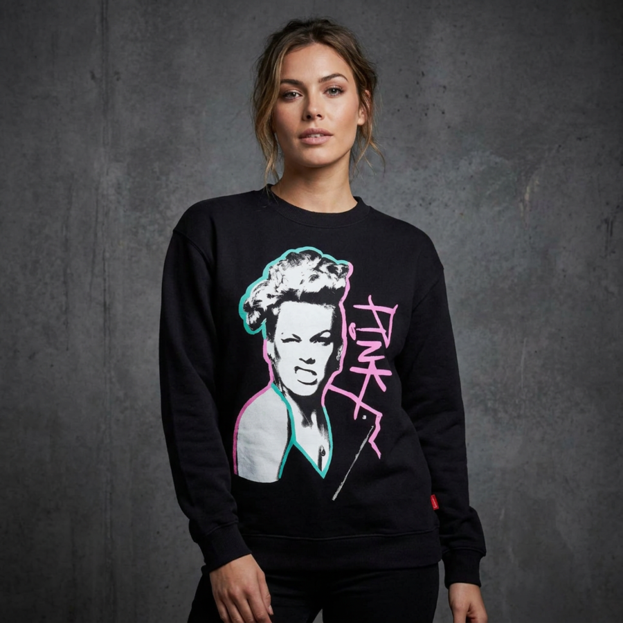 SWEATSHIRT - PREMIUM PINK PAINT