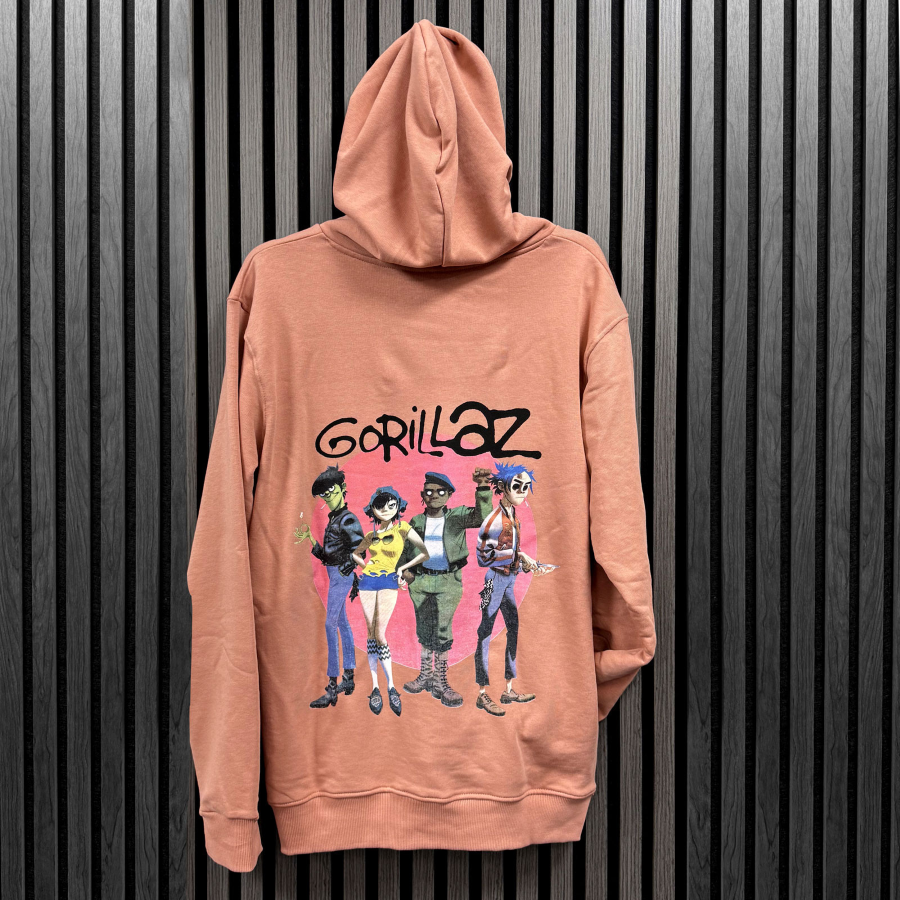 Hoodie - PREMIUM GORILLAZ - PINK
