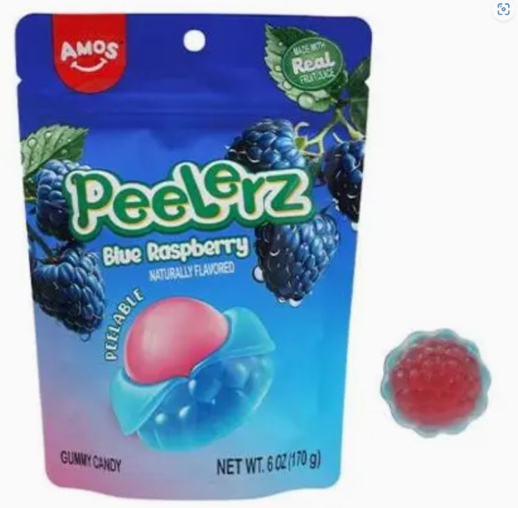 CANDY - BLUE RASPBERRY PEELERZ 6oz