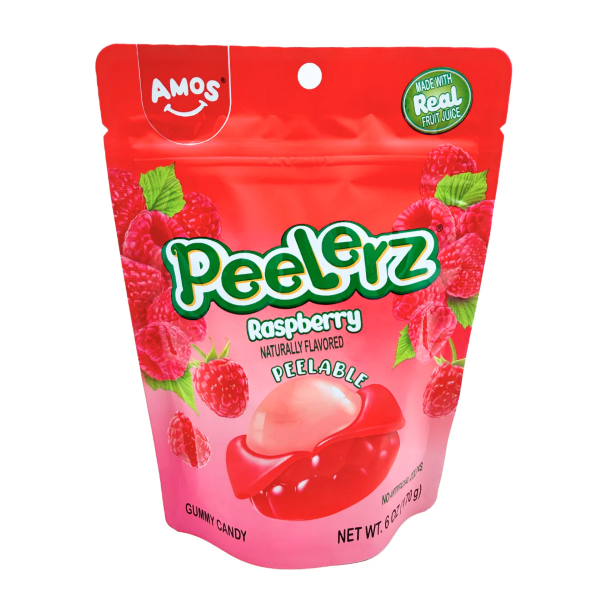 CANDY - RASPBERRY PEELERZ 6oz