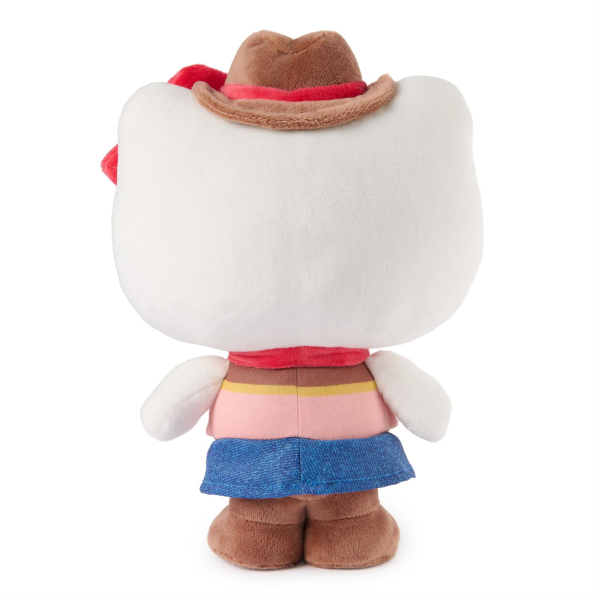 PLUSH - HELLO KITTY COWGIRL - 9.5"