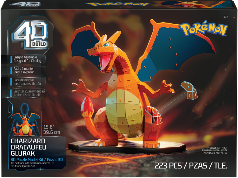 PUZZLE - POKEMON CHARIZARD 4D
