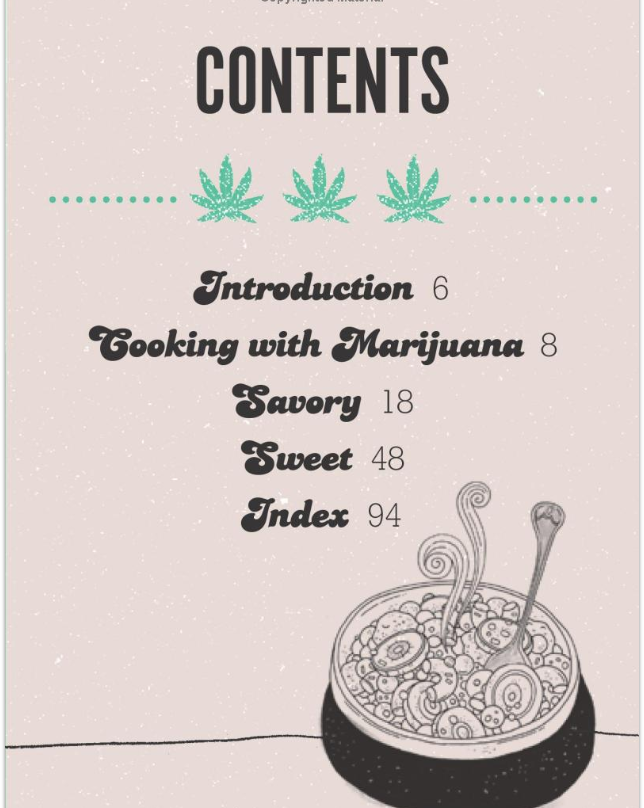 BOOK - The Little Marijuana Cookbook